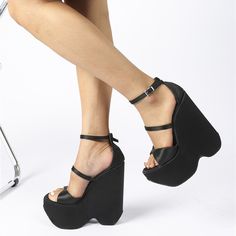 Shipping: Worldwide Express Shipping AvailableDelivery time: 7-15Days Fast ShippingReturns: Fast refund, 100% Money Back Guarantee.Brand Name: pensamientoHeel Height: Super High (8cm-up)With Platforms: YesPlatform Height: 0-3cmSandal Type: GLADIATOROrigin: Mainland ChinaOccasion: CasualUpper Material: SatinOutsole Material: RubberBack Counter Type: Ankle StrapPattern Type: SolidSide Vamp Type: OpenFit: Fits true to size, take your normal sizeStyle: MATUREHeel Type: WedgesLining Material: Synthet Rose Shoes, Winter Shoes For Women, Chunky Shoes, Lace Up Flats, Beige Shoes, Women Sandals, Black High Heels, Sandal Fashion, Womens Boots Ankle