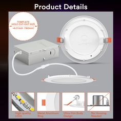 the product features an electronic device and its contents are shown in this image, with instructions for