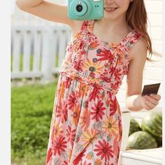 Nwt Enjoy The Ride Dress Matilda Jane Cute Pink Floral Print Sundress, Playful Pink Sundress For Vacation, Pink Sundress For Summer, Paper Doll Dress, Bee Dress, Secret Dress, Afternoon Dress, Boho Boutique, Enjoy The Ride