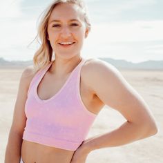 Are you looking for the perfect tank top that pairs effortlessly with all your summer favorites? Look no further than the Washed Lavender Ribbed Racerback Tank Top! Made with a premium lightweight and airy fabric, this tank features a classic ribbed design, v-neckline, and racerback style that create a timeless look.The Washed Lavender Ribbed Racerback Tank Top is the ultimate must-have for those hot summer days. Not only is the ribbed design incredibly flattering, but it’s also incredibly breat Ribbed Racerback Tank Top, Summer Favorites, Women's Activewear, Active Wear Outfits, Womens Activewear, Racerback Tank Top, Tops For Leggings, Perfect Summer, Hot Summer