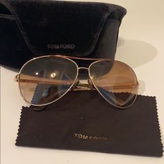 Light Brown With Gold Tom Ford Sunglasses. Perfect Condition Formal Brown Aviator Sunglasses With Gradient Lenses, Formal Brown Aviator Sunglasses With Tinted Lenses, Formal Brown Aviator Sunglasses With Uv Protection, Elegant Brown Aviator Sunglasses With Uv Protection, Formal Tan Tinted Sunglasses, Elegant Tan Sunglasses For Formal Occasions, Elegant Brown Aviator Sunglasses, Elegant Brown Aviator Sunglasses With Gradient Lenses, Elegant Brown Aviator Sunglasses For Formal Wear