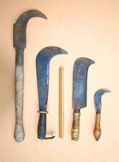 there are five different types of tools on the table, including hammers and pliers