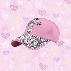 Inspired by cyber Y2K, this baseball cap decorated with rhinestones will take your selfie game to another level. Trendy Snapback Hat With Rhinestones, Trendy Rhinestone Cap, Casual Rhinestone Cap, Trendy Rhinestone Adjustable Baseball Cap, Casual Rhinestone Snapback Hat, Rhinestone Fitted Cap, Casual Snapback Baseball Cap With Rhinestones, Rhinestone Hat Y2k, Trendy Snapback Baseball Cap With Rhinestones