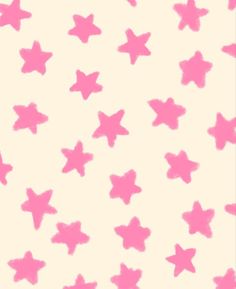 pink stars on white background for wallpaper or wrapping paper in the shape of hearts