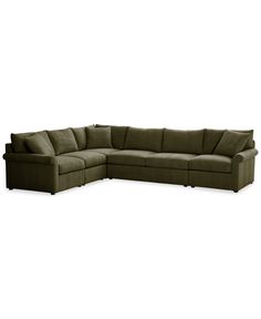 in stock Olive Green Sectional Living Rooms, Olive Sectional, Spring Web, Sleeper Sectional Sofa, Sectional Sleeper Sofa, Sleeper Sectional, Long Windows, Armless Sofa, Modular Sectional Sofa