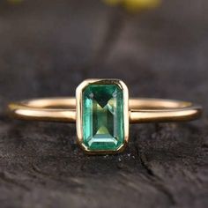 3CT Emerald Double Stick 14K Gold Plated Wedding | Etsy Stackable Emerald Cut Emerald Birthstone Ring, Stackable Emerald Ring For Promise, Stackable Green Emerald Ring For Promise, Emerald Bezel Setting Ring For Wedding, Formal Stackable Emerald Cut Emerald Ring, Stackable Emerald Cut Emerald Ring For Anniversary, Emerald Ring With Bezel Setting For Wedding, May Birthstone, Emerald Wedding Ring With Bezel Setting For May Birthstone, Gold Stackable Emerald Ring For Wedding