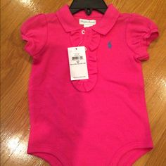 Infant Girls Size 6 Months. Brand New With Tag, Never Been Worn. Comes From Pet And Smoke Free Home. Fitted Bodysuit For Playtime, Fitted Solid Color Bodysuit For Playwear, Solid Fitted Bodysuit For Playwear, Cute Solid Color Bodysuit For Playwear, Cute Solid Color Playwear Bodysuit, Cute Fitted Solid Color Bodysuit, Fitted Casual Bodysuit For Playwear, Cute Fitted Bodysuit, Pink Fitted Onesie For Playtime