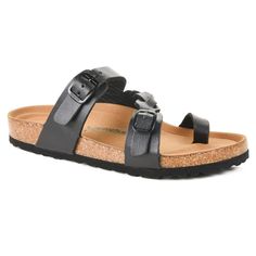 Slip on the Seraph slides and experience the perfect blend of comfort, style, and support. These sandals feature two adjustable straps with a functional buckle, allowing for a personalized fit that enhances comfort. The heel cup and raised toe-bar are designed to promote stability and balance, ensuring you can walk carefree while exploring the city or enjoying casual outings. Seraph slides prioritize both functionality and fashion, making them versatile for various activities and occasions. Whet Comfortable Adjustable Footbed Sandals With Buckle, Comfortable Adjustable Footbed Sandals With Single Toe Strap, Comfortable Black Double Strap Sandals, Adjustable Black Footbed Sandals With Arch Support, Black Toe Loop Footbed Sandals With Leather Footbed, Adjustable Double Strap Comfortable Sandals, Comfortable Adjustable Double Strap Sandals, Black Double Strap Footbed Sandals With Adjustable Strap, Adjustable Double Strap Footbed Sandals With Arch Support