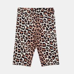 Nwt Zara Animal Print Biker Shorts Super Trendy! Bloggers Favorite! New With Tags Size L B20 Casual Leggings With Built-in Shorts, Casual Spring Capri Leggings, Casual Short Leggings For Spring, Casual Brown Biker Shorts, Fitted Brown Biker Shorts For Summer, Zara Brown Short Bottoms, Zara Brown Summer Shorts, Zara Brown Shorts, Zara Casual Stretch Shorts