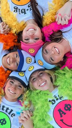 Let The Good Times Roll Bid Day, Smiley Face Bid Day Theme, Mad Happy Bid Day Theme, Sorority Work Week, Big Little Quotes