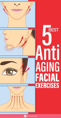 5 Best Anti Aging Facial Exercises: Just like you have toned your body, you can also tone your face with easy exercises that make you look young. Excited to reverse aging? Read on. #AntiAging #Exercise #Skincare #Beauty #BeautyTips #FacialExercise Face Exercises For Wrinkles Anti Aging, Face Gym Facial Exercises, Face Toning Exercises, Facial Exercises For Slimmer Face, Facial Yoga Exercises Anti Aging, Face Firming Exercises, Facelift Exercises, Face Lift Exercises, Face Massage Anti Aging