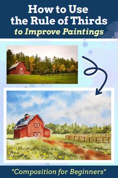 Art Fundamentals Composition for Beginners The Rule Of Thirds, Composition Tips, Artistic Process, Aesthetic Artwork, Rule Of Thirds