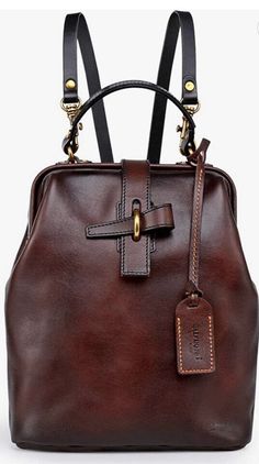 OLD TREND Women's Genuine Leather Pamela Backpack, Brown Ombre One Size. About this Item ⭐100% Handcrafted with Eco-Friendly Materials ⭐100% Genuine Leather and Cotton Jacquard Lining ⭐100% Recycled Hardware and Vegetable Base Dyes ⭐Interior: (1) Zipper Pocket, (1) Sleeve Pocket w/ Secure Strap ⭐Converts from Backpack to Crossbody Description Epitomizing modern travel, our Pamela Backpack features smooth lines and even smoother genuine leather, with a glossy finish for maximum sleekness. And you Classic Leather Backpack With Detachable Handle For Daily Use, Luxury Backpack With Leather Top Handle, Elegant Rectangular Backpack With Leather Backing, Classic Top Handle Backpack For Daily Use, Luxury Backpack With Top Handle And Leather Handles, Formal Leather Backpack With Detachable Strap, Gold Leather Travel Backpack, Classic Brown Crossbody Backpack, Luxury Top Handle Backpack With Leather Handles