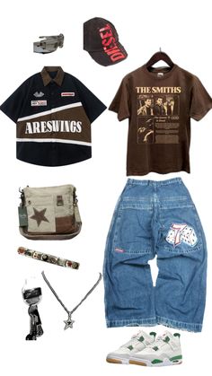 Affliction Clothing, Alt Outfits, Fasion Outfits, Baggy Clothes, Guys Clothing Styles, Fashion Design Clothes, Clothes And Accessories, The Amazon