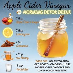 Apple Cider Vinegar Health Benefits, Gut Food, Cold Sick, Boost Metabolism Drink, Easy Healthy Smoothie Recipes, Healthy Diet Smoothies, Apple Cider Vinegar Detox Drink, Apple Cider Vinegar Detox, Easy Healthy Smoothies