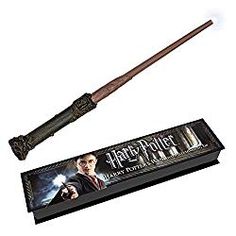 the harry potter wand is in its box