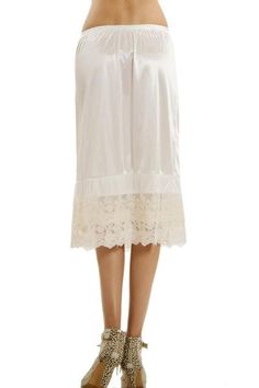 Melody extra length double lace half slip skirt extender – Shop Lev