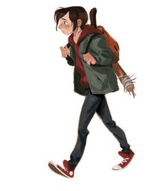 Character Design Ellie Fanart, Mingjue Helen Chen, Model Sheet, Last Of Us, Illustration Character Design, Animation Film