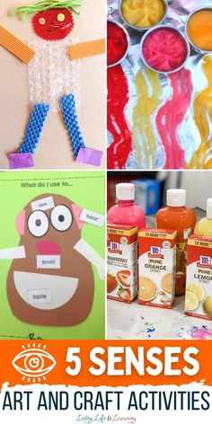 some crafts and activities for kids to make