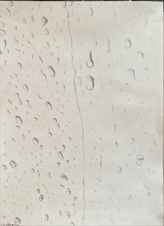 rain drops on the window with white background