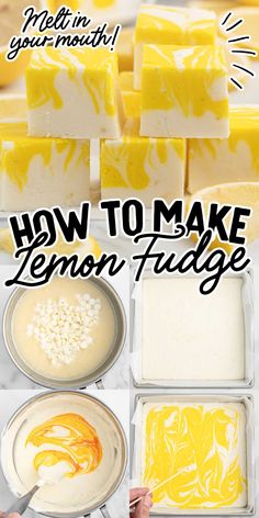 how to make lemon fudge soap recipe with step - by - step instructions and pictures