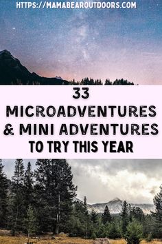 Microadventure ideas Solo Micro Adventure Ideas, Mini Adventures, Adventure Challenge, Adventurous Things To Do, Adventure Ideas, Fun Adventures, Fun Adventure