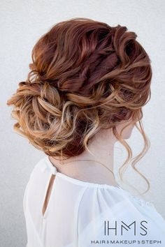 LOVE the messy hair look! #MainStreetBridal #Illinoisbridalshops Peinados Recogidos, Low Bun, Wedding Hair And Makeup, Hair Dos, Gorgeous Hair, Bridesmaid Hair, Hair Day, Hair Updos, Prom Hair