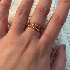 14k Gold pattern ring Solid gold ring 14k Gold texture | Etsy Dainty Gold Infinity Stackable Rings, Gold Infinity Ring For Everyday, Gold Stackable Couple Promise Rings, Everyday Gold Infinity Ring, Everyday Infinity Gold Rings, Tiny Recycled Gold Rings, Gold Infinity Stackable Rings, Textured Gold Ring, Ring Pattern