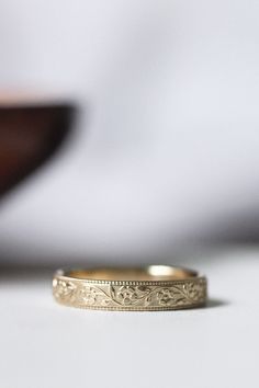 a wedding band that is sitting on a table