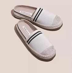 Lasaky - Fisherman Style Woven Slip-On Loafer Half Slippers Casual Single Shoe Half Slippers, Fisherman Style, Strappy High Heels Sandals, Studded Ankle Boots, Casual High Heels, Strappy High Heels, Super High Heels, Buckled Heels, Pu Heels