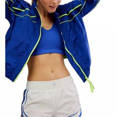 A Sporty Layer For Going To And From Workouts, This Jacket Features A High-Sheen, Water-Resistant And Durable Nylon Fabrication With Balloon Sleeves, Elasticated Cuffs And A High Neck. Fit & Design: Reinforced Woven Fabrication Designed To Be More Resistant To Tearing And Ripping Repels Water, Creating A Barrier From Wet Conditions To Keep You Dry Light-As-Air Layers To Pop On For Warmups And Workouts When You Need A Little Extra Warmth Relaxed Fit; Oversized Nike Tech Jacket, Varsity Blues, Tan Jacket, Tie Front Cardigan, Free People Jacket, Sweat Hoodie, Fp Movement, Padded Jacket, Balloon Sleeves