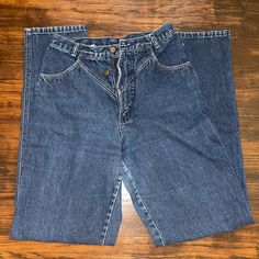 Rocky Mountain Denim Jeans, The Size Tag Is Not In Here But These Seem To Be The 13/14 Size. They Are A 35” Inseam, The Waist Measures Out To Be 13.5” Which Is About A 27” Waist Measurement. The Hips Measure 20” Across So That’s A 40” Measurement. These Are One Owner Denim, Not A Thrift And Resell. Vintage Rockies Jeans, Rocky Mountain Jeans, Rockies Jeans, Waist Measurement, Jeans Color, Rocky Mountain, Rocky Mountains, High Jeans, Size Tag