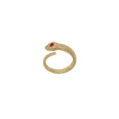 The Hunger Games BOSS Snake Ring - LAURA CANTU JEWELRY US Luxury Adjustable Metal Rings, Luxury Metal Rings For Gifts, Luxury Metal Ring For Gift, Luxury Adjustable Snake Ring For Gift, Luxury Adjustable Snake Ring Gift, Formal Adjustable Open Snake Ring, Snake Ring Gold, Ballad Of Songbirds And Snakes, Songbirds And Snakes