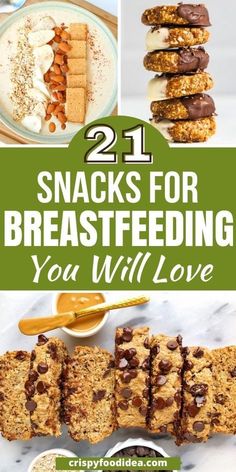 snacks for breastfeeding you will love