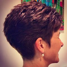 Hairstyles For Women Over 60 Medium With Glasses, Short Sassy Pixie Haircut, Short Pixie Hairstyles For Older Women, Ultra Short Pixie Haircuts For Women, Sassy Hair Older Women, Short Cropped Hair, Wedge Haircut