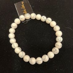 Questions? Please Comment Below. Bundle And Save! White Crystal Bracelet For Everyday Use, White Crystal Bracelet For Everyday, Everyday White Crystal Bracelet, White Adjustable Crystal Bracelet Casual Style, Casual Adjustable White Crystal Bracelet, Casual White Adjustable Crystal Bracelet, Casual White Crystal Bracelet, White Stretch Bracelet With 8mm Beads, Casual White Bracelet With 8mm Beads