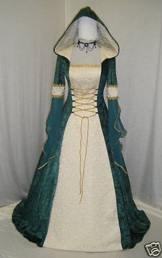 Celtic Wedding Dress, Celtic Dress, Weddings Dress, Brocade Pattern, Celtic Wedding