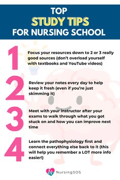 the top nursing tips for nursing school