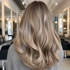 24 Dark Blonde Hair Color Ideas Trending in 2024 Blonde On Pale Skin Blue Eyes, Blond Cool Tones, Cool Toned Brown Blonde Hair, European Hair Color, Ashy Dark Blonde Hair Balayage, Biscuit Blonde Hair Color, Winter Color For Blondes, Ash Balayage Blonde, Balayage Hair Natural Blonde