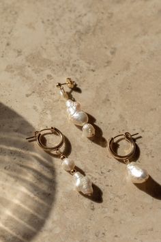 14k gold filled and freshwater pearls Fresh Water, Freshwater Pearls, Gold Filled, Gold