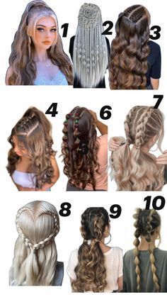 Hair Styles Aesthetic, Different Hair Styles, Easy Hairstyles For Medium Hair