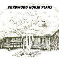 a drawing of a house with the words cordwood house plans