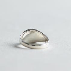 >Modern classic signet ring with hand graving initial. >925 sterling silver hallmarked >Sterling silver is an almost pure metal made from 92.5% Silver. >Approx. 10mmx9mm oval face and 2.5mm band width. FREE SHIPPING USA- All of our jewelry will arrive in custom packaging ready for gift giving. CARE: To prolong the color and shine of your jewelry, avoid contact with perfume, lotion, and water. Store in a bag or jewelry box. SATISFACTION GUARANTEED All pieces are carefully examined pri Minimalist Oval Sterling Silver Signet Ring, Timeless Sterling Silver Open Signet Ring, Timeless Sterling Silver Signet Ring With Polished Finish, Sterling Silver Initial Ring, Timeless Style, White Gold Polished Sterling Silver Signet Ring, Classic Sterling Silver Dome Promise Ring, Timeless Sterling Silver Personalized Initial Ring, White Gold Sterling Silver Signet Ring With Polished Finish, Timeless Sterling Silver Hallmarked Signet Ring