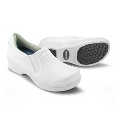 Designed with Healthcare Professionals to provide the highest level of comfort, support and protection, Hawkwell Pro are the best shoes for nurses. Inside its iconic silhouette is a roomy reinforced toe box, a deep heel cup and arch support mean a secure fit that helps prevent back, leg, foot pain and fatigue.The anti-fatigue rocker bottom assists with forward motion while walking to add hours of comfortable support throughout your day.With many colors and patterns to choose from, you'll be able Shoes For Nurses, Nurse Clogs, Clogs For Women, Nursing Clogs, Nursing Shoes, Foot Pain, Womens Clogs, Black Love, Casual Shoes Women