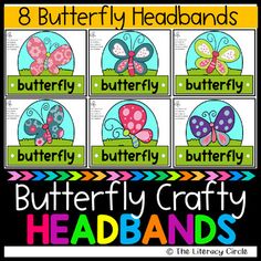 butterfly crafty headbands for the classroom