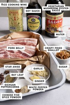 Braised Pork Belly Taiwanese, Taiwanese Pork Over Rice, Taiwanese Braised Pork Belly, Lu Rou Fan Recipe, Taiwanese Braised Pork Rice, Traditional Asian Recipes, Taiwanese Food Recipe, Asian Recipes Authentic, Hot Pot Recipes