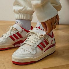 Red Adidas Outfit, Adidas Forum Low, Power Red, Adidas Forum, Paris Mode