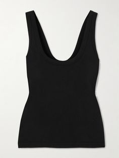 Alo Yoga's tank is made from the label's 'Seamless' cotton-blend fabric which is designed to offer light to medium support. It's cut for a slim fit and is detailed with the label's logo on the back. Team it with cycling shorts or leggings. Alo Yoga Fitted Sleeveless Tank Top, Fitted Sleeveless Alo Yoga Tank Top, Alo Yoga Seamless Stretch Tank Top, Alo Yoga Sleeveless Summer Tank Top, Alo Yoga Sleeveless Tank Top For Summer, Alo Yoga Summer Sleeveless Tank Top, Alo Yoga Sleeveless Stretch Top, Alo Yoga Stretch Sleeveless Top, Seamless Alo Yoga Tops