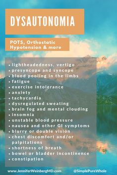 Pots Dysautonomia Funny, Pots Diet