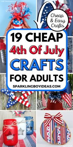 patriotic crafts and crafts for kids to make with the 4th of july crafting supplies